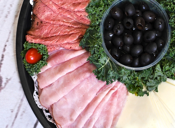 Boar's Head Premium Deli Meats Platter - Item # 19 - Dave's Fresh Marketplace Catering RI